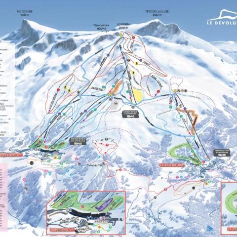 Studio Cosy 5 Personnes Aux Pieds Des Pistes. เลอเดโวลุย ภายนอก รูปภาพ