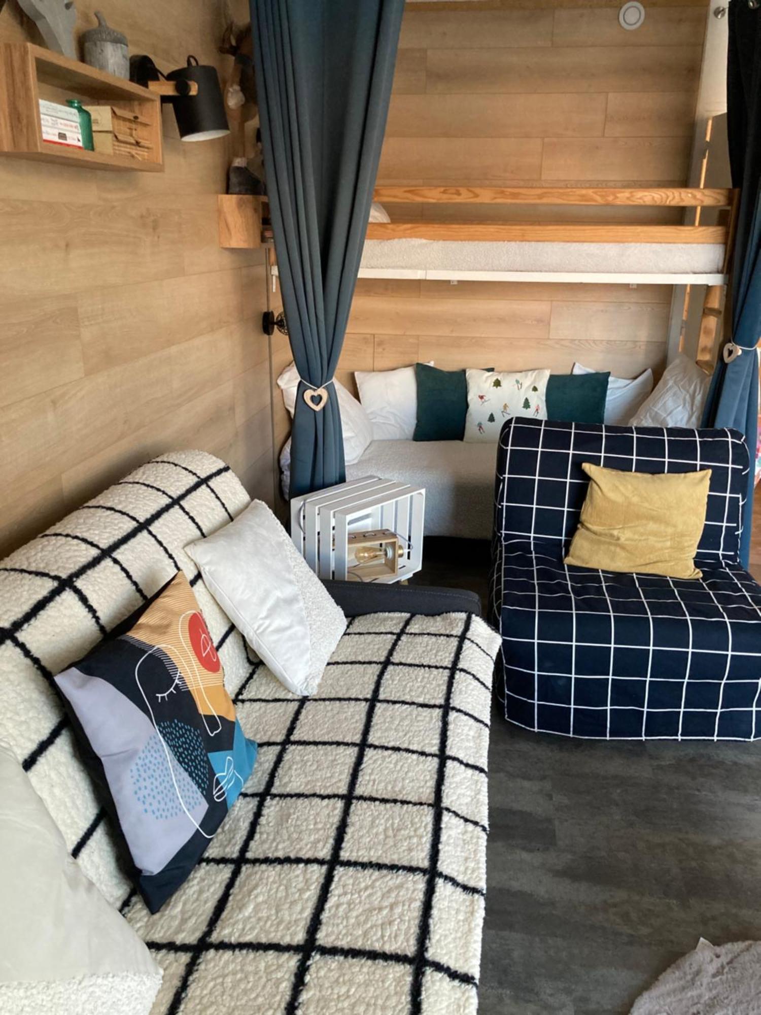Studio Cosy 5 Personnes Aux Pieds Des Pistes. เลอเดโวลุย ภายนอก รูปภาพ