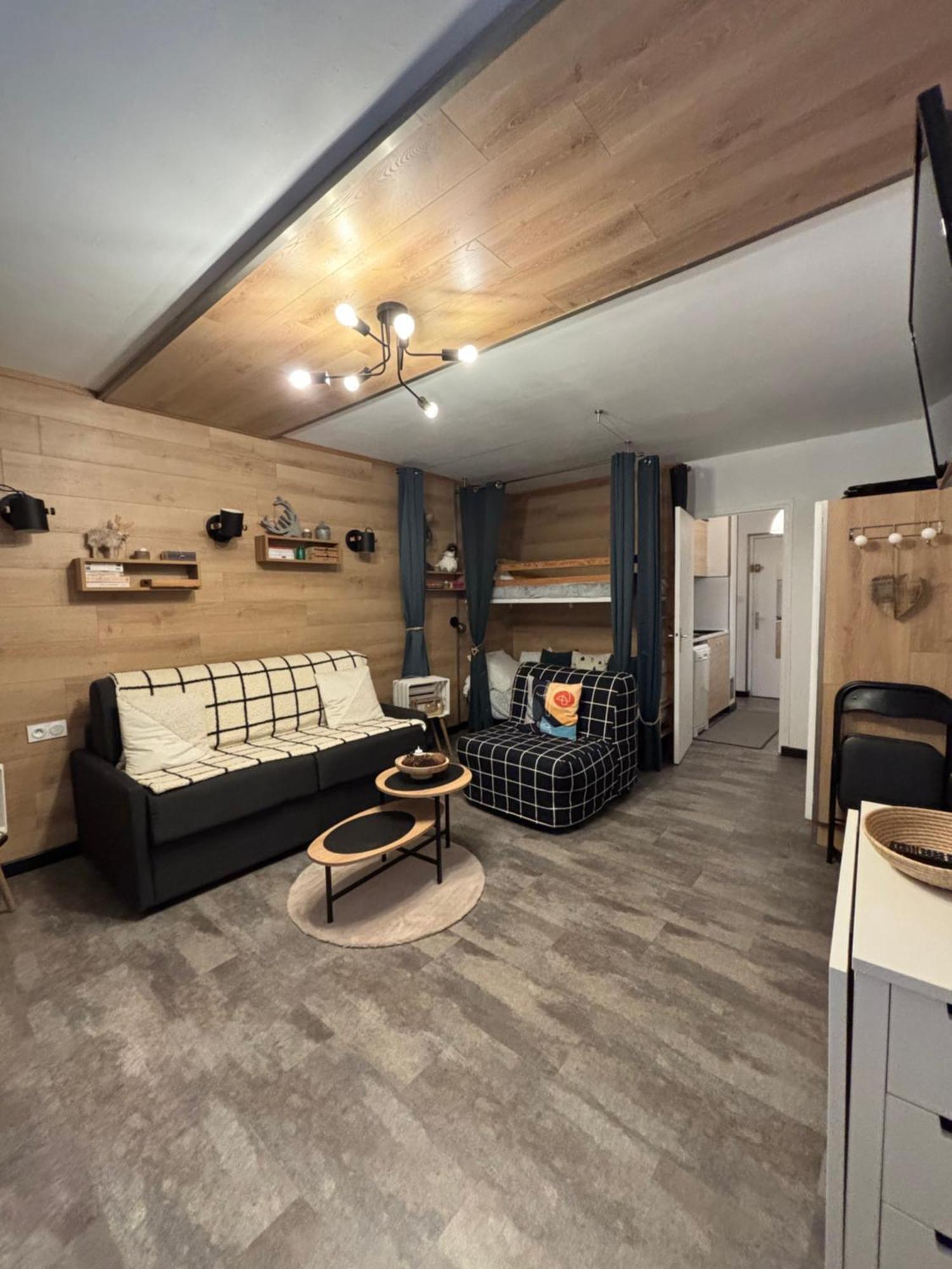 Studio Cosy 5 Personnes Aux Pieds Des Pistes. เลอเดโวลุย ภายนอก รูปภาพ